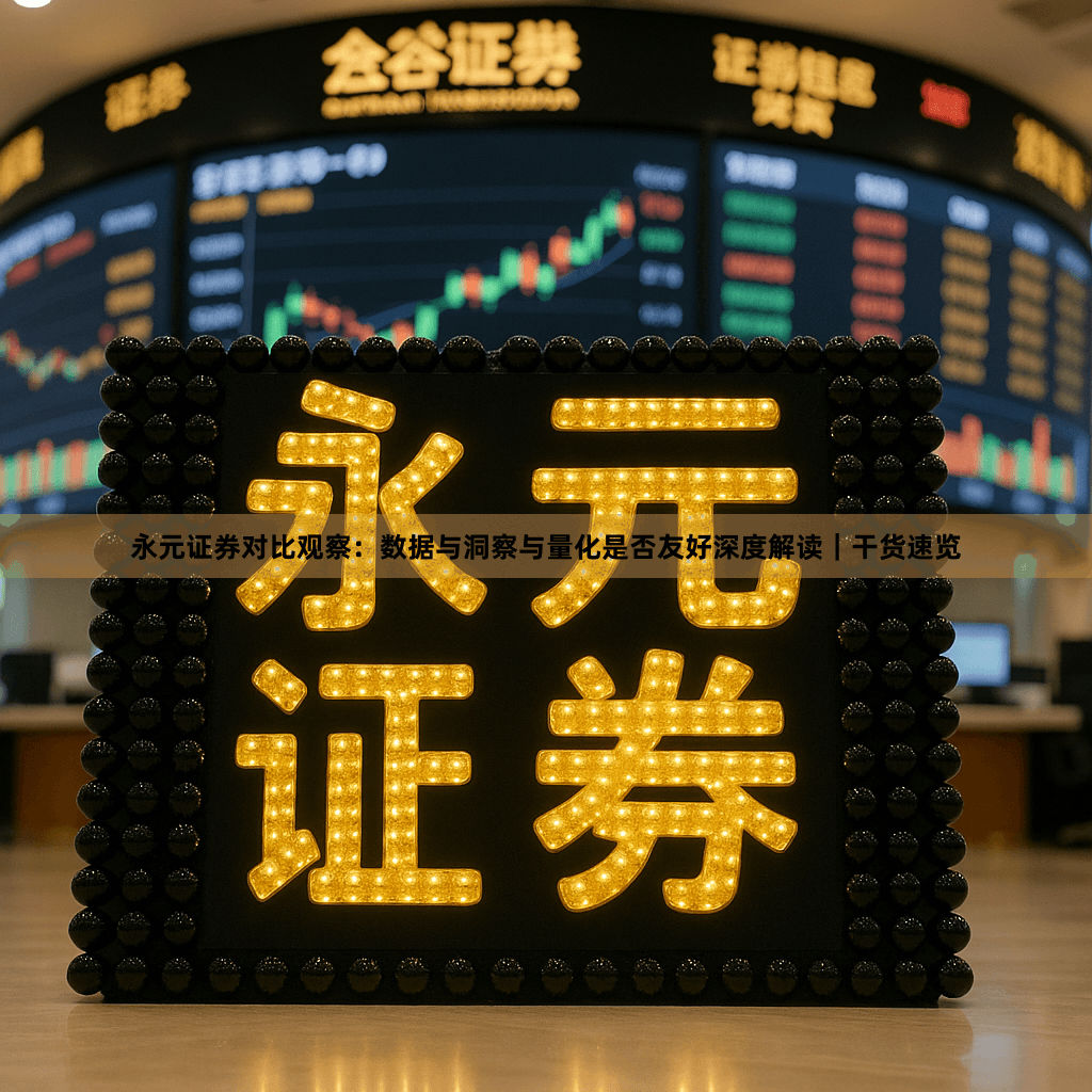永元证券对比观察：数据与洞察与量化是否友好深度解读｜干货速览