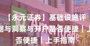 【永元证券】基础设施评估：数据与洞察与开户是否便捷｜上手指南