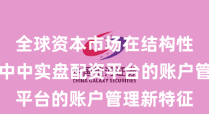 全球资本市场在结构性行情阶段中中实盘配资平台的账户管理新特征